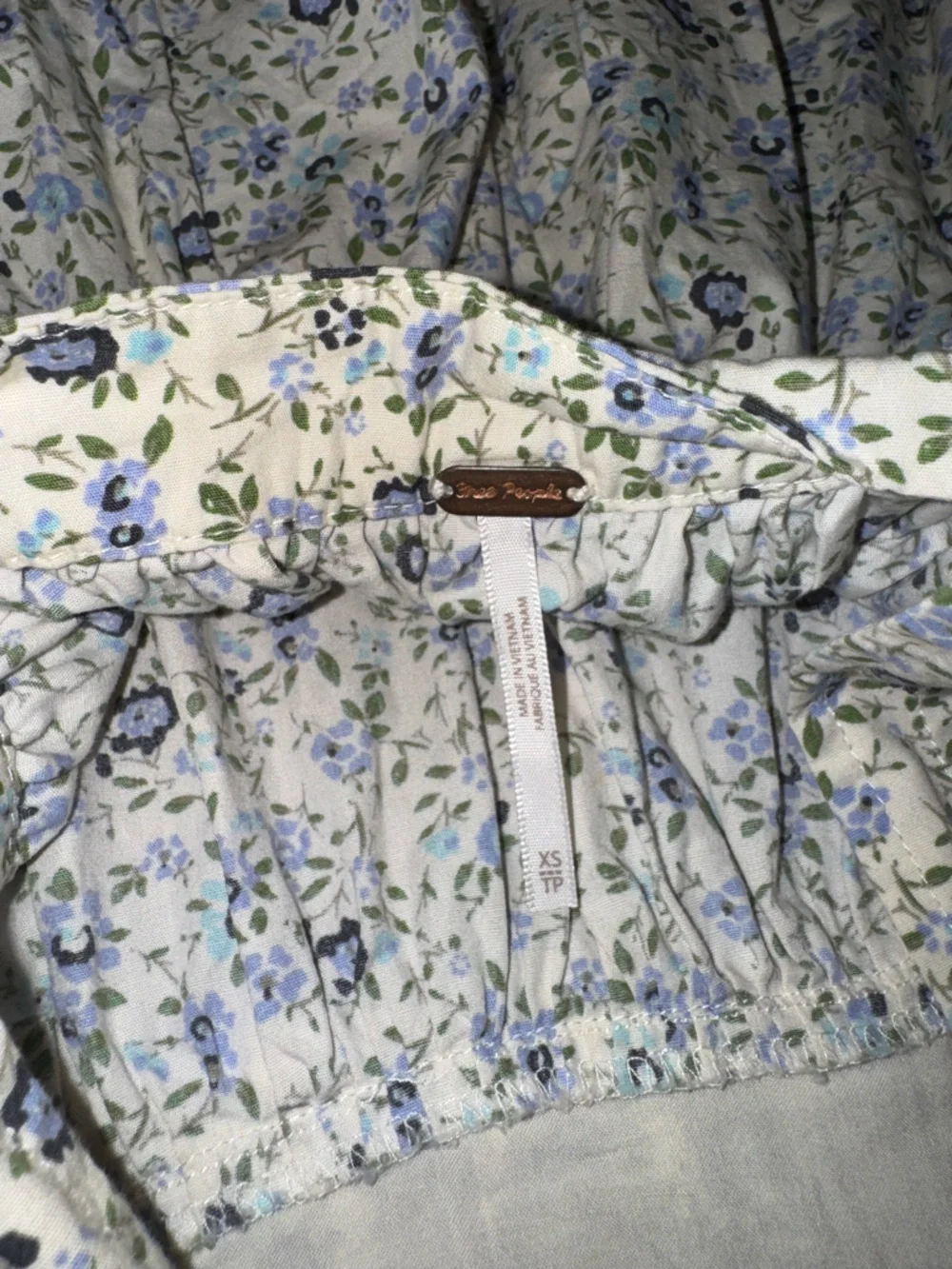Free People Petunia Mini Dress in Tea Combo - Picture 6 of 16